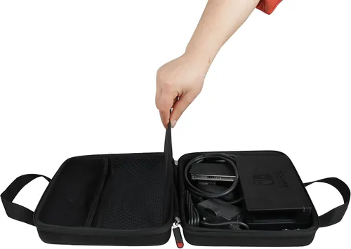 Vista 4 de Hermitshell Hard EVA Travel - Carcasa para Nintendo Switch System