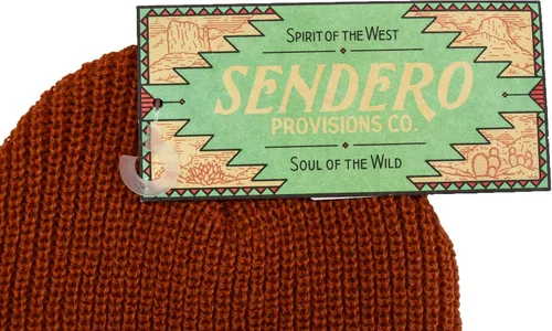 Vista 4 de Sendero Provisions Co. Gorro vintage con puños para exteriores para hombre y mujer