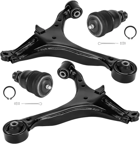 Vista 2 de Kit de Suspensión de Brazo de Control Inferior Delantero Compatible con Honda Civic 2001 2002 2003 2004 2005 (No para Modelos SI), con Juntas