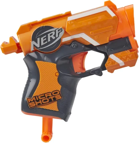 Vista 4 de NERF MicroShots 6-Blaster Bundle - 6 Mini Lanzadardos Elite y 6 Dardos Oficiales Elite - Para Niños, Adolescentes, Adultos (Exclusivo de Amazon)