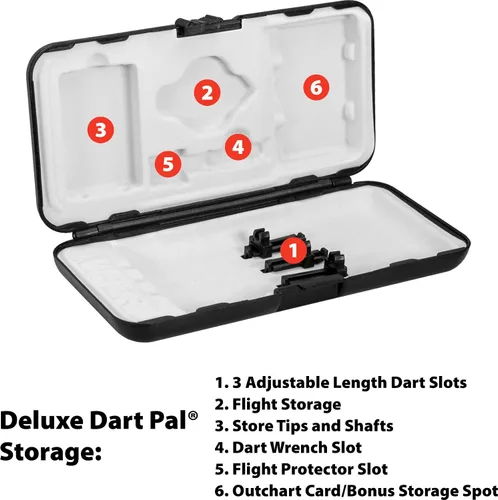 Vista 5 de Viper by GLD Products Bobcat Adjustable Weight Soft Tip Darts with Storage/Travel Case