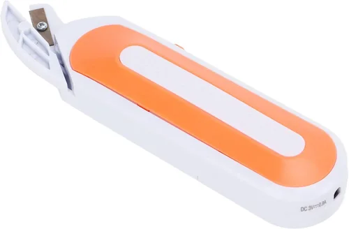 Vista 9 de Tijeras eléctricas inalámbricas Mini Blis Abs cuchillas de metal Fuente de alimentación dual Portátil Pequeño Soportes Cortadores Tijeras Tijeras