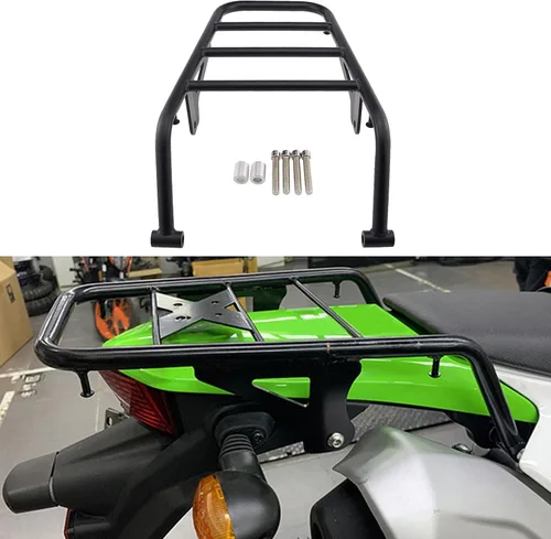 Vista 5 de Kesoto Portaequipajes trasero para motocicleta, soporte para portaequipajes, marco de carga de hierro, para Yamaha Klx 230/R 2020-2022, accesorios