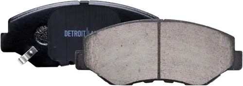Vista 8 de Detroit Axle - Kit de freno delantero de 6 piezas para Honda CR-V 2002, 2003, 2004, rotores de freno de disco, pastillas de freno de cerámica