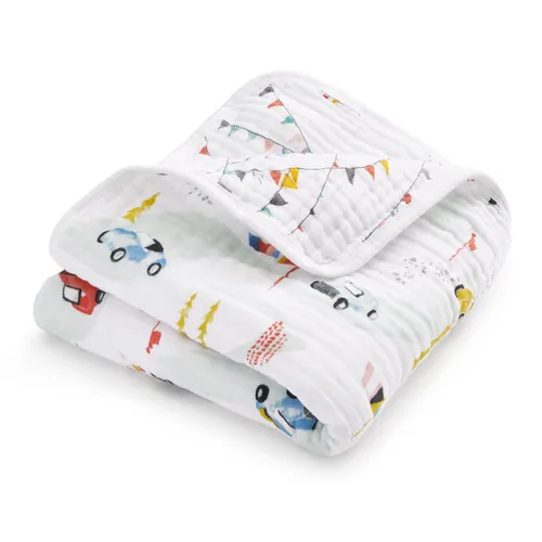 Vista 30 de aden + anais Essentials Manta de Ensueño, Mantas de Muselina para Bebé para Niñas y Niños, Manta Ligera Ideal para Recién Nacidos en Guardería