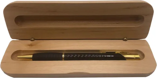 Vista 2 de Psiquiatra personalizado grabado pluma de latón recubierto con estuche personalizado texto psicología