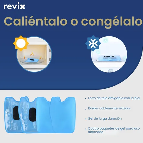 Vista 5 de REVIX Wisdom Teeth - Bolsa de hielo para la cabeza con bolsa de hielo de mandíbula de costura 3D para cirugía oral facial, alivio del dolor