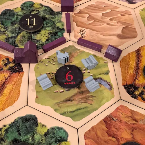 Vista 5 de Rat Thief: Un escenario de ladrón compatible con Los Colonos de Catan y las expansiones de Catan