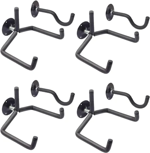 Vista 10 de Orgrimmar Soporte de pared para guitarra con autobloqueo antiarañazos con Bloqueo automático