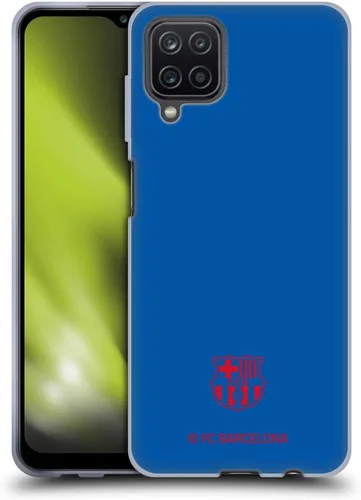 Vista 11 de Head Case Designs Funda de gel suave con licencia oficial del FC Barcelona Barca Crest Patterns compatible con Samsung Galaxy A12 (2020)