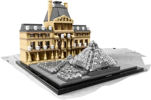 Vista 2 de LEGO Architecture 21024 - Kit de construcción de Louvre
