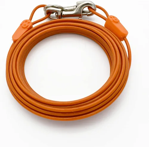 Vista 15 de Cable de amarre para perros IntelliLeash Products, múltiples longitudes y valoraciones de peso disponibles.