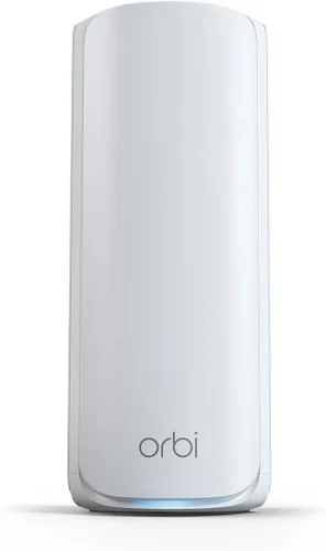 Vista 10 de NETGEAR Orbi 770 Series Tri-Band WiFi 7 Mesh Network System (RBE773) - Router + 2 extensores de satélite, características de seguridad, hasta 11