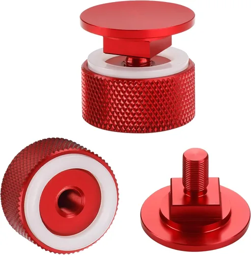 Vista 2 de Sujetadores de campana de soldadura, capucha de soldadura de aleación de aluminio para casco de tuberías con arandela de silicona antideslizante