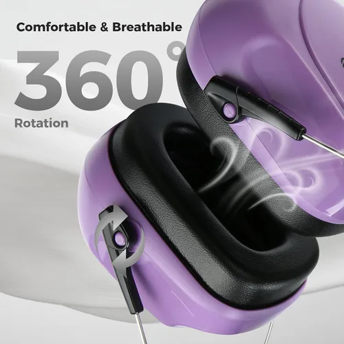 Vista 54 de ProCase NRR 28dB Noise Reduction Ear Muffs, Foldable Adjustable Noise Cancelling Headphones
