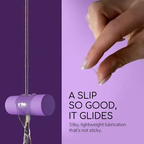 Vista 3 de Astroglide Lubricante a base de agua (12 onzas líquidas), lubricante personal líquido, para hombres, mujeres y parejas, seguro para juguetes
