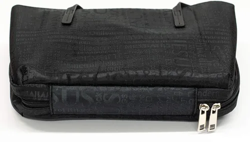 Vista 3 de Dicksons Funda negra de tela jacquard con asa, tamaño XL