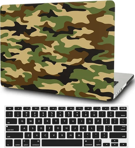 Vista 16 de Funda rígida compatible con MacBook Pro versión antigua de 13 pulgadas 2012 2011 2010 2009 2008 versión A1278 con CD-ROM, carcasa rígida de plástico