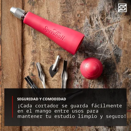 Vista 6 de Speedball kit para impresión de bloque
