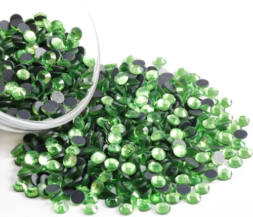 Vista 194 de 6000 PIEZAS Diamantes de Imitación Hotfix a Granel, Diamantes Naranja para Manualidades y Ropa, Diamantes de Imitación para Decoración DIY, SS10