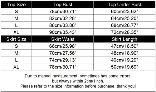 Vista 7 de Women's Rave Outfit Sets For Women Festivals 2 Pcs Metallic Tops long Skirt EDM Party Club Holographic Rave Outfits