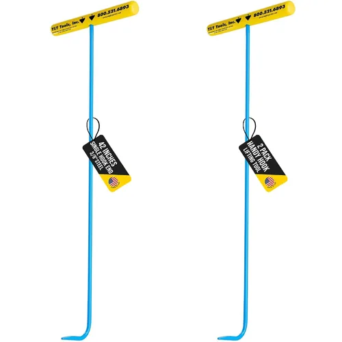 Vista 14 de Handy Hook - Estándar - Extremo de gancho individual (1 paquete - 30 pulgadas gancho práctico - extremo de gancho individual) Solid Steel
