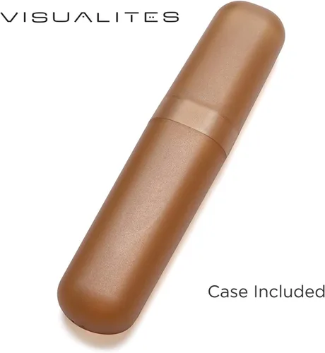 Vista 4 de Visualites Gafas de lectura ligeras sin montura para hombres y mujeres - Modelo - VIS 1 Caqui