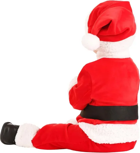 Vista 4 de Disfraz de Papá Noel para bebé