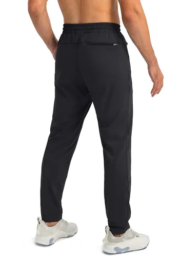 Vista 3 de G Gradual Men's Sweatpants with Zipper Pockets Tapered Joggers for Men Athletic Pants for Workout, Jogging, Running