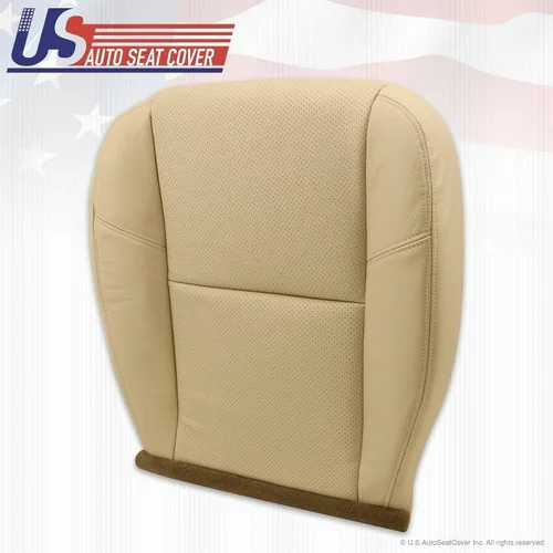 Vista 4 de 2007 2008 para Cadillac Escalade Cubierta de asiento de cuero inferior derecha perforada marrón
