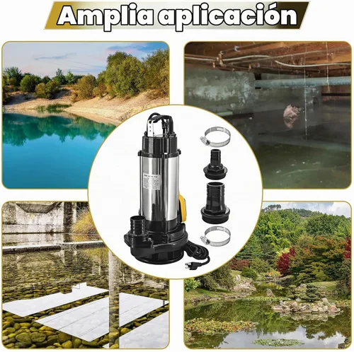Vista 6 de 2HP 220V Sewage Grinder Pump w/Blades 4380GPH Sewer Effluent Pump