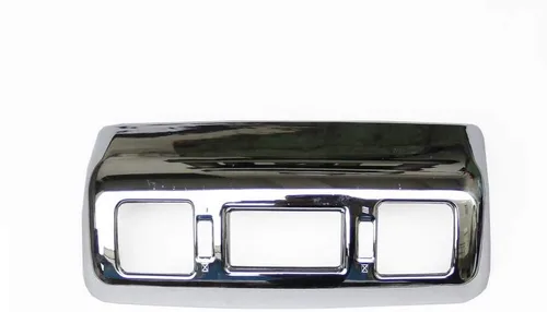 Vista 2 de Cubierta de ventilación de CA con reposabrazos central interior cromado, para Toyota Tundra 2014 2015 2016 2017 2018 2019 2020 2021