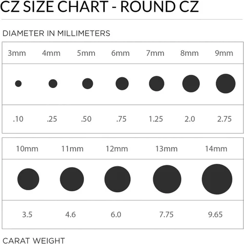Vista 4 de Minimalist .75CT Tiny Round Bezel Solitaire AAA CZ Stud Earrings For Women .925 Sterling Silver Birth Month Colors 6MM