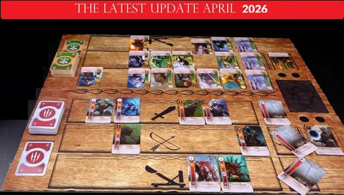 Vista 4 de Cartas Gwent (5 mazos, 527 cartas con 12 cartas de regla). Regalo para Navidad Total de 527 cartas más tapete de juego, mapa.
