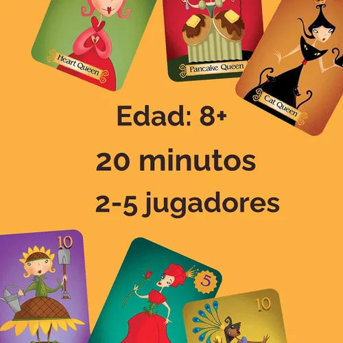Vista 6 de Reinas Durmientes Juego de cartas, 79 Cartas (versión E.U.)