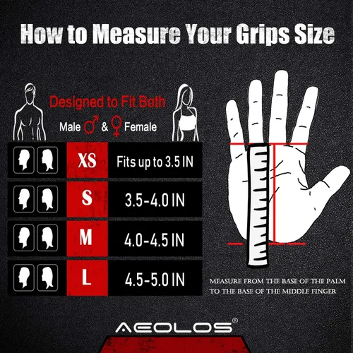 Vista 6 de Agarraderas de cuero ideales para gimnasia, levantamiento de pesas, pesas rusas y crossfit