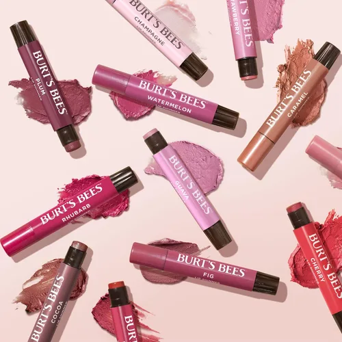 Vista 12 de Burt's Bees Shimmer - Juego de tinte labial tintado, hidratante para hidratación durante todo el día con acabado pigmentado brillante