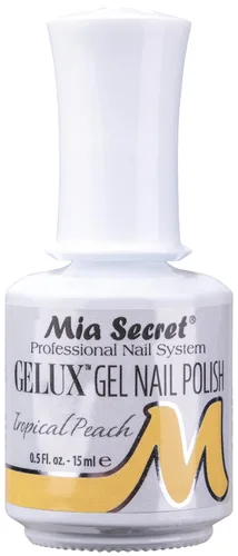 Vista 6 de Mia Secret Gelux Esmalte de Uñas en Gel Removible con Remojo - Negro - Curado con Lámpara de Uñas - Esmalte de Uñas en Gel de Larga Duración
