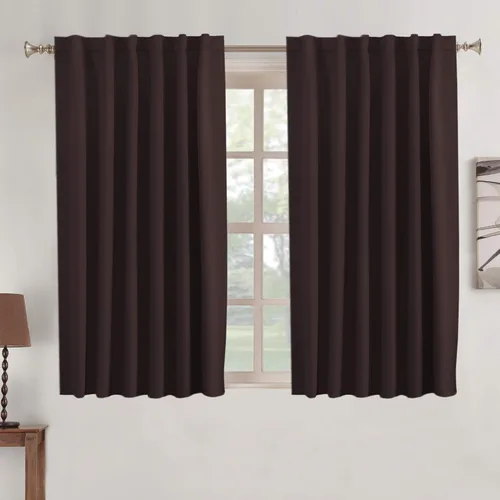 Vista 132 de Turquoize Cortinas Opacas con Aislamiento Térmico Paneles de Tratamiento de Ventanas con Bolsillo para Barra Paneles de Ventana para Ventanas