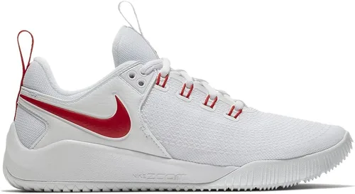 Vista 2 de Nike Mujeres Zoom Hyperace 2 Entrenadores con encaje zapatos para voleibol Rojo