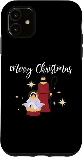Vista 5 de Funda con diseño de Belén Feliz Navidad para iPhone 14