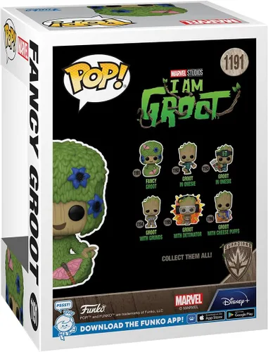 Vista 4 de Funko Pop! Marvel: Guardianes de la Galaxia - Fancy Groot