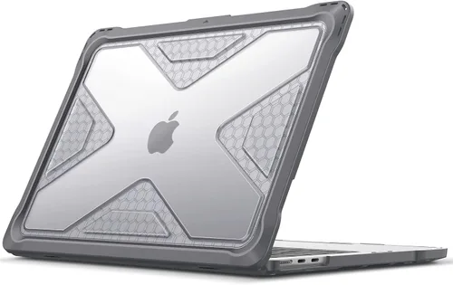 Vista 9 de Fintie - Funda resistente para MacBook Air de 13 pulgadas, color azul