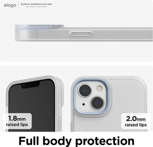 Vista 5 de elago Funda Glide Armor diseñada para iPhone 13, protección contra caídas, cubierta de TPU protectora a prueba de golpes, piezas mejoradas a prueba