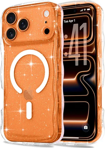 Vista 119 de Pepmune Funda magnética para iPhone 17 Pro Max, color rosa