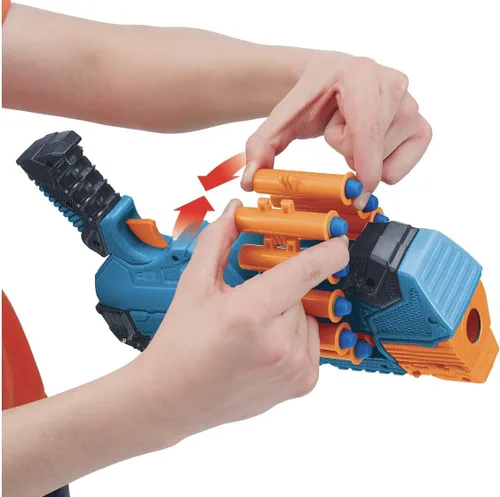 Vista 4 de Battle Blazer, AVENTURA FORCE 12DARTS, AUTO-AVANCING Belt Blaster. PISTOLA DE DARDOS CON 12 INCLUIDOS DARDOS.