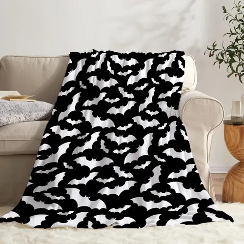 Vista 40 de Cute Ghosts - Manta de bebé personalizada para recién nacido, regalos para Halloween y Navidad, 40 x 30 pulgadas