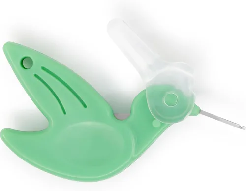 Vista 5 de Dritz 270 Enhebrador de agujas con forma de colibrí, Verde