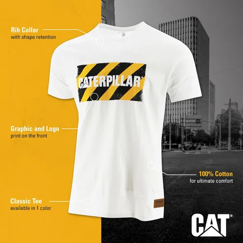 Vista 2 de Cat erpillar Foundation WW Site - Camiseta para hombre