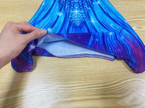 Vista 4 de DNFUN Mermaid Tails for Swimming for Girls Princess Bikini Mermaid Tail Costume Swimsuit Bathing Suit for Girls
